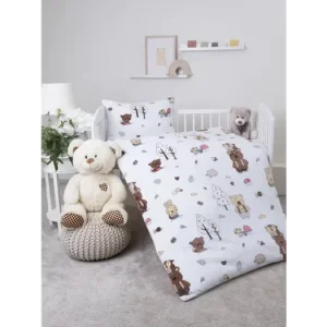 Povlečení mikroplyš do postýlky Exclusive - Forest Jen Po Omezenou Doba