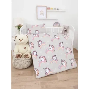 Novinka Povlečení mikroplyš do postýlky Exclusive - Jednorožec