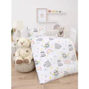 Výhodná Nabídka Povlečení mikroplyš do postýlky Exclusive - Lenochod