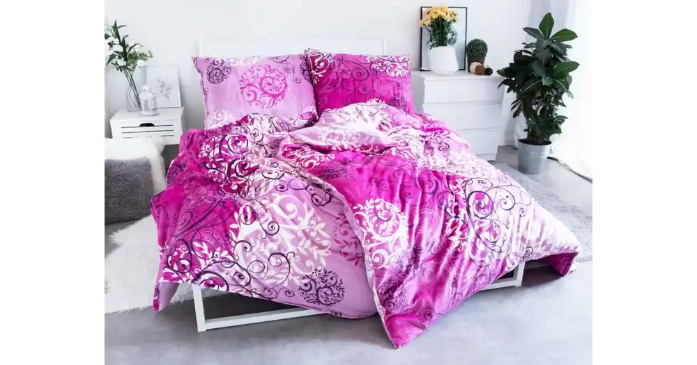 Sleva POVLEČENÍ MIKROPLYŠ Exclusive AMÉLIA FIALOVÁ