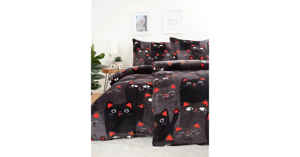Tovární Cena Povlečení mikroplyš Exclusive - Cats 02