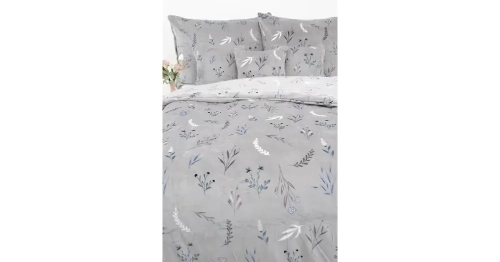 Rychlé Dodání Povlečení mikroplyš Exclusive - Chloe šedá