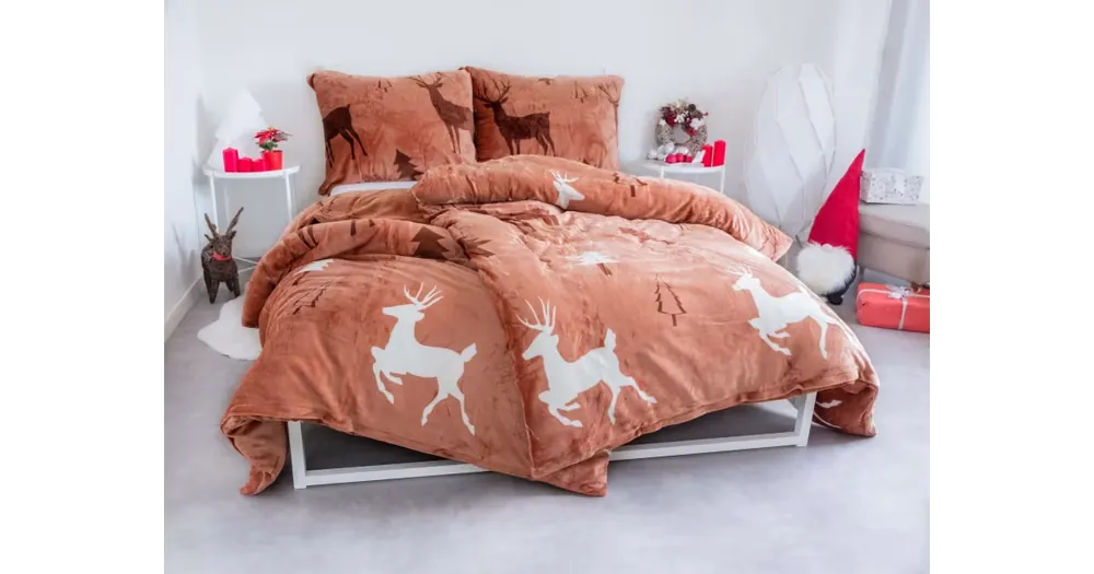 Nejlepší Volba Povlečení mikroplyš Exclusive – Deer