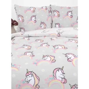Akční Cena Povlečení mikroplyš Exclusive - Jednorožec