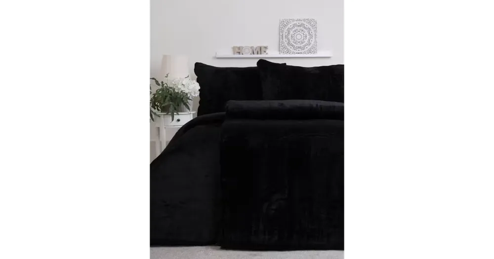 Cenový Hit Povlečení mikroplyš Exclusive - Laura černá