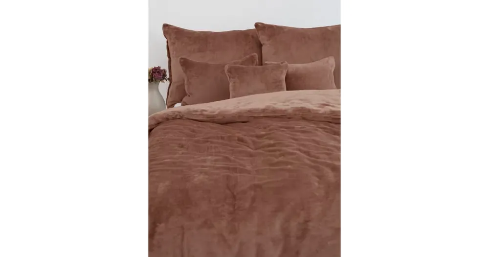 Ihned K Objednání Povlečení mikroplyš Exclusive - Laura mocha mousse