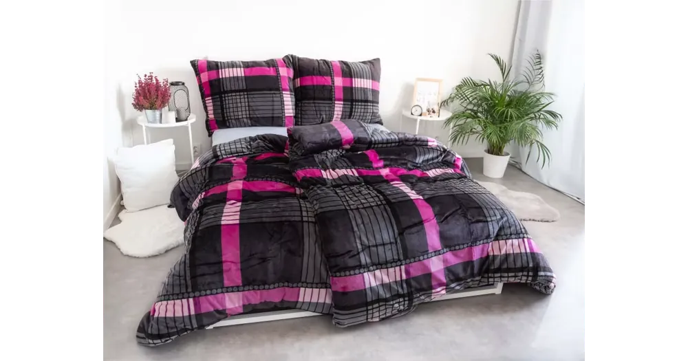 Jen Po Omezenou Doba Povlečení mikroplyš Exclusive – Máša lila