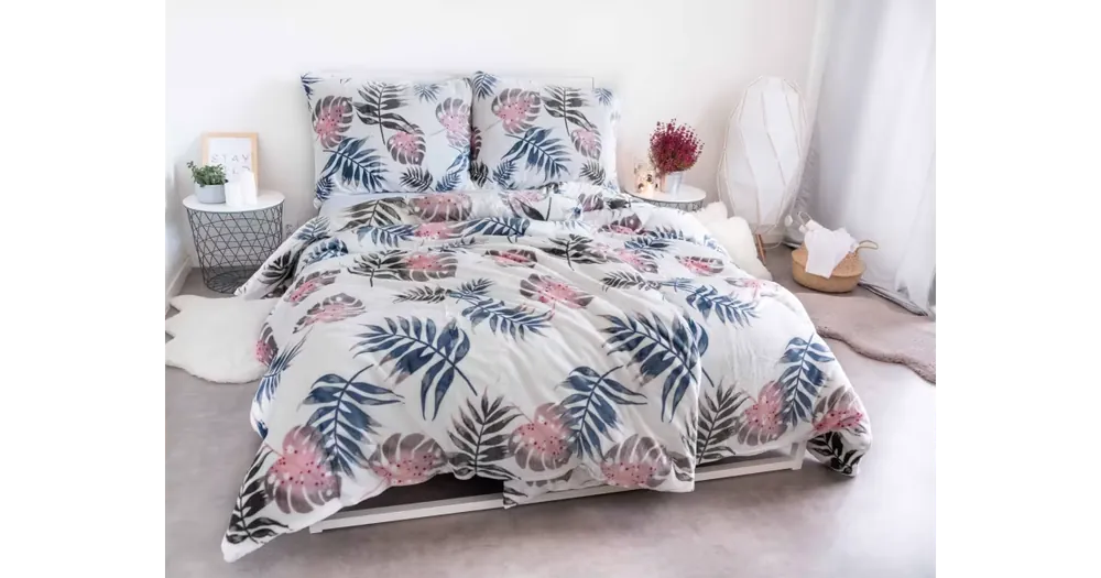 Povlečení mikroplyš Exclusive – Monstera Cenově Výhodný