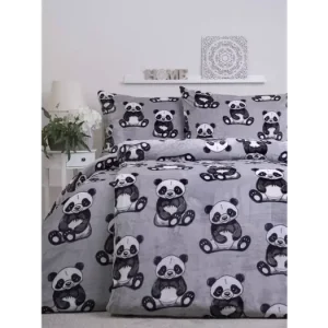 Povlečení mikroplyš Exclusive - Panda Časově Omezené