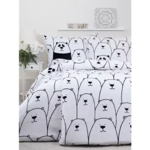 Povlečení mikroplyš Exclusive - Rebel Panda Finální Výprodej