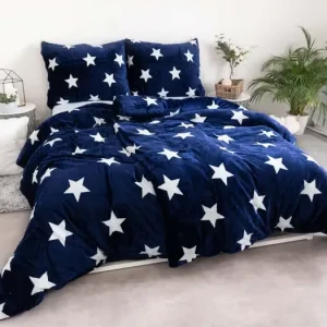 Koupit Online Povlečení mikroplyš Exclusive – Stars blue