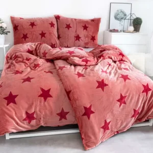 POVLEČENÍ MIKROPLYŠ Exclusive STARS VÍNOVÁ Koupit Online