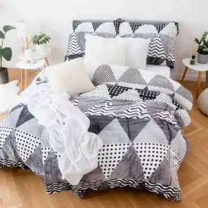 Sezónní Sleva Povlečení mikroplyš Exclusive – Trion šedá