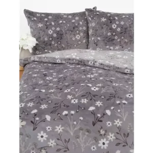 Povlečení mikroplyš Exclusive - Vanessa šedá Must-Have