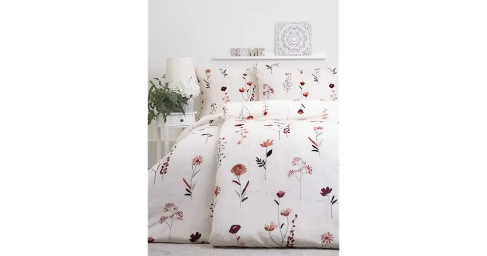 Tovární Cena Povlečení mikroplyš Exclusive - Vlčí máky béžové