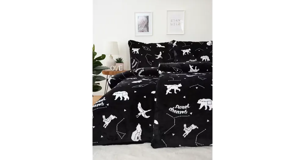 Povlečení mikroplyš Exclusive - Wild Vrácení Zdarma