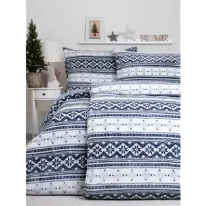 Povlečení mikroplyš Exclusive - Winter modré Pouze Dnes