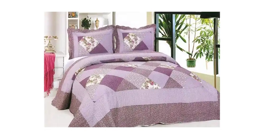 Nejlepší Volba PŘEHOZ NA POSTEL 230x250cm + 2 polštáře - Santiago