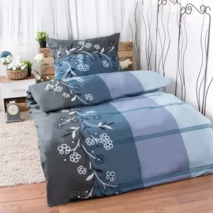Výprodej PRODLOUŽENÉ BAVLNĚNÉ POVLEČENÍ - Clare modrá