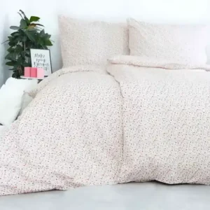 Nejprodávanější Prodloužené bavlněné povlečení Deluxe – Kvítky