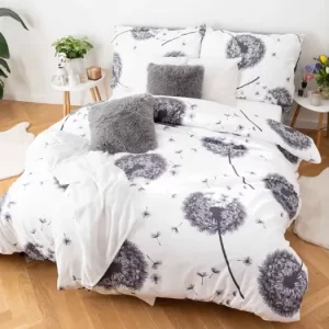 Vrácení Zdarma Prodloužené bavlněné povlečení Deluxe – Pampelišky 2