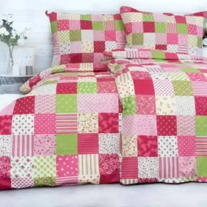 PRODLOUŽENÉ BAVLNĚNÉ POVLEČENÍ Deluxe - Patchwork Akční Nabídka