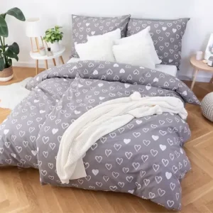 Odeslání Ihned Prodloužené bavlněné povlečení Renforcé – Clarity šedo-hnědé