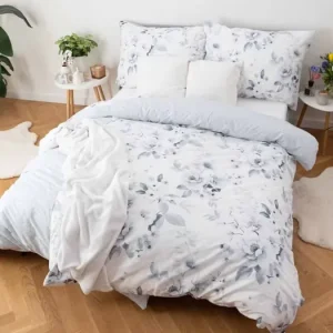 Must-Have Prodloužené bavlněné povlečení Renforce – Rujan šedé
