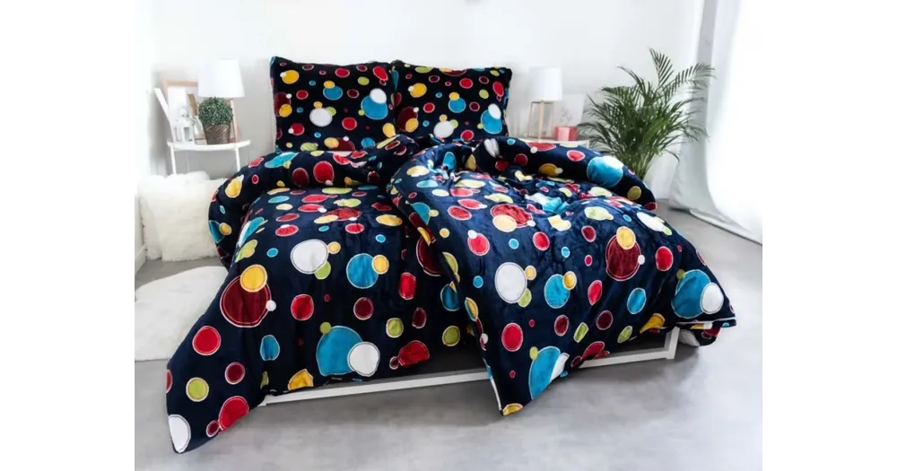 Prodloužené povlečení mikroplyš Exclusive – Bubles Výprodej