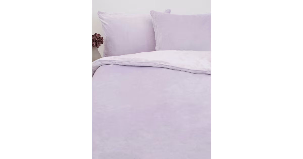 Prodloužené povlečení mikroplyš Exclusive - Laura lila Sezónní Sleva