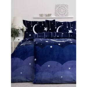 Prodloužené povlečení mikroplyš Exclusive - Noční obloha Nejprodávanější