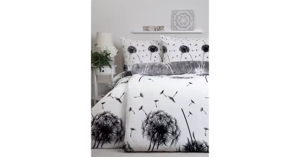 Horká Nabídka Prodloužené povlečení mikroplyš Exclusive - Pampelišky