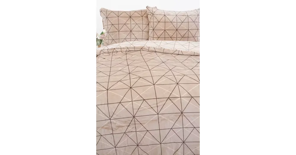 Prodloužené povlečení mikroplyš Exclusive - Sebastian béžový Finální Výprodej