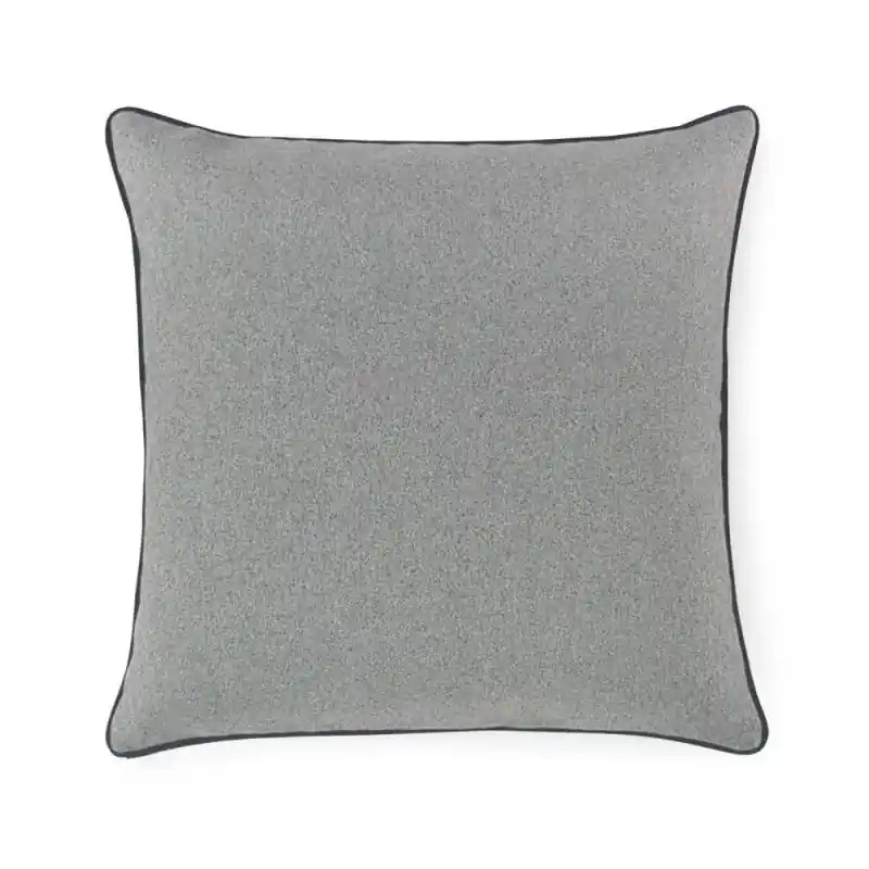 Must-Have Čtvercový polštář vlna šedý