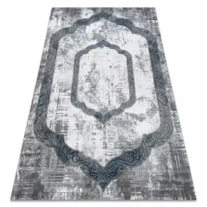 Cenový Hit Koberec AKRYL VALS 0A040A H03 47 Ornament sloní kost / šedý