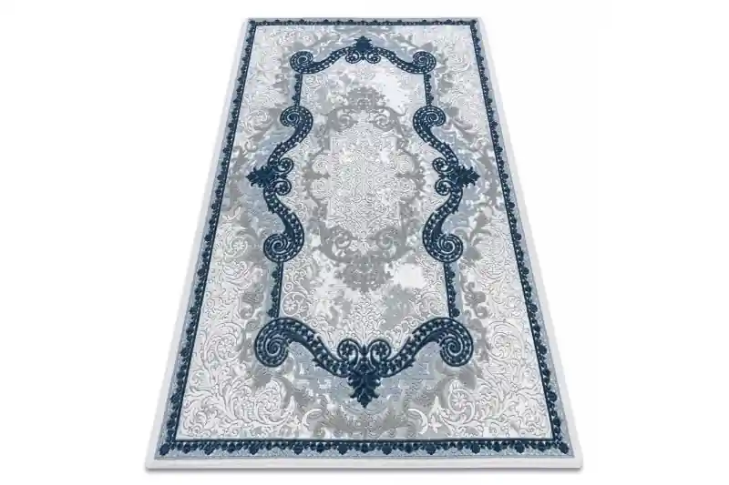 Kup Teď Koberec AKRYL VALS 0W0074 C53 46 Rozeta ornament sloni kost / nebeský