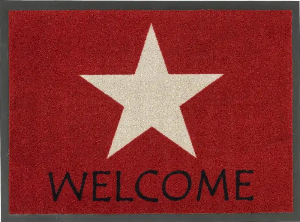 Rohožka HOMELIKE RED STAR Rychlé Dodání