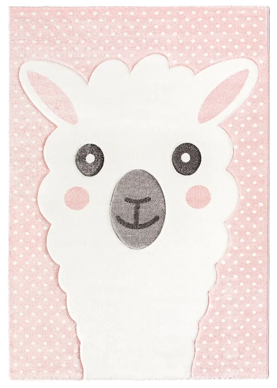 Výhodná Nabídka Koberec PASTEL LAMA růžový
