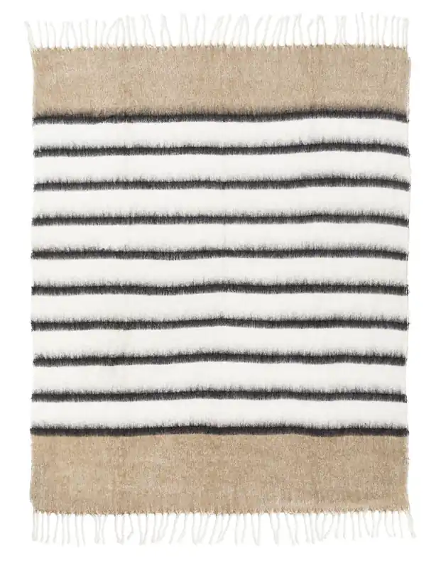Zlevněný Deka WARMLY STRIPES brown