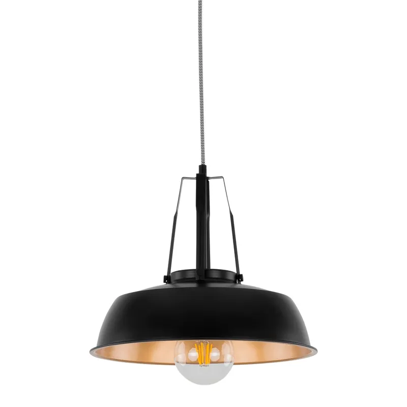 Závěsná lampa PALOMA MDM-3619/1M BK+GD Výhodná Nabídka