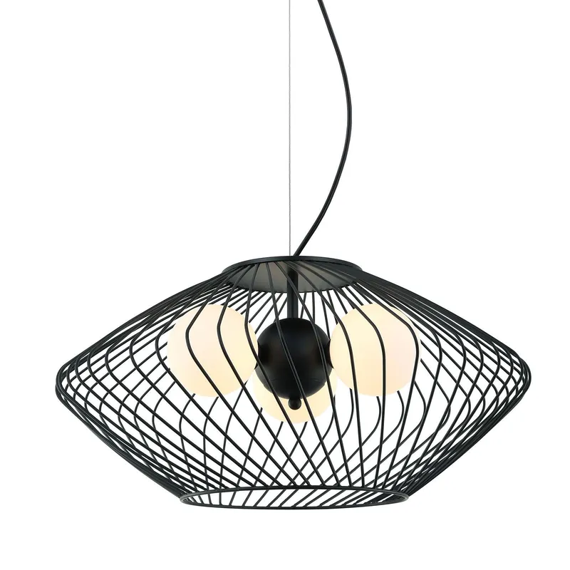 Nejprodávanější Závěsná lampa ZENO MDM-3845-3 BK