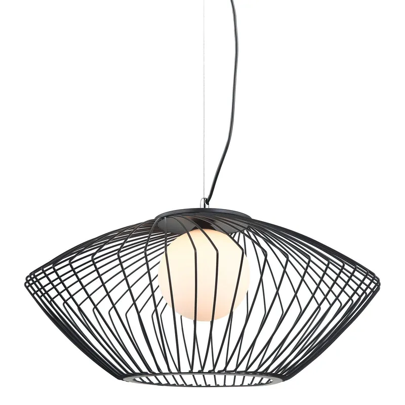 Jen Po Omezenou Doba Závěsná lampa ZENO MDM-3844-1 BK