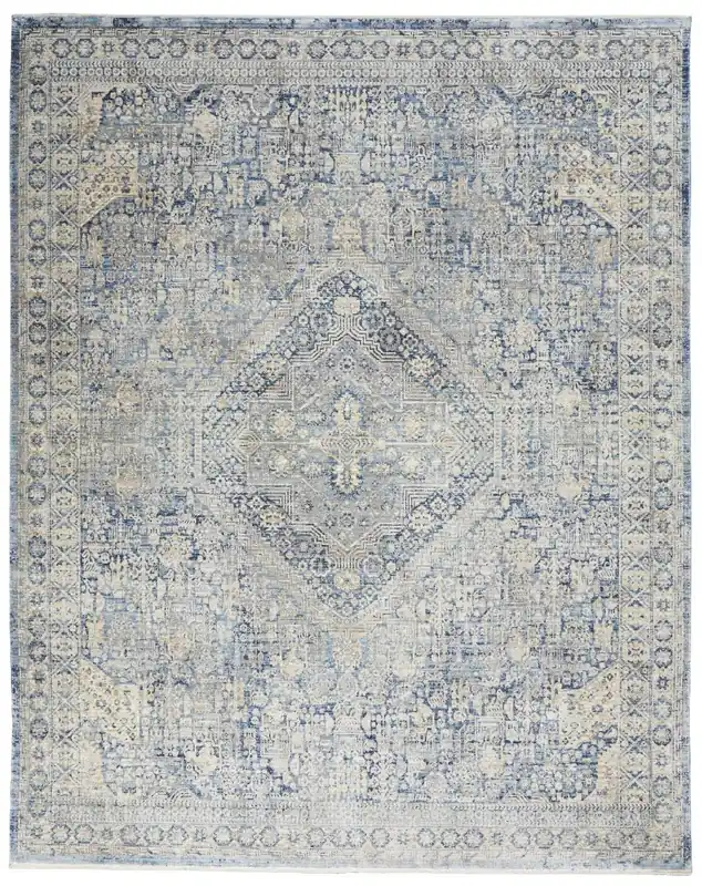Jen Po Omezenou Doba Koberec LUSTROUS WEAVE 2 BLUE/IVORY