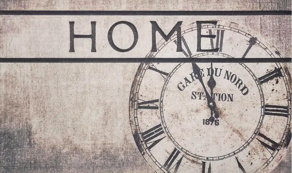 Nízká Cena Rohožka POLY HOME clock