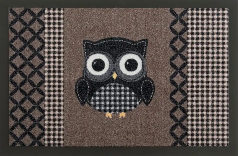 Rohožka OWL 60 brown Oblíbený