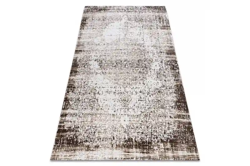 Bezpečná Platba Koberec AKRYL VALS 0W9990 C56 45 Abstrakce ornament sloní kost / běž