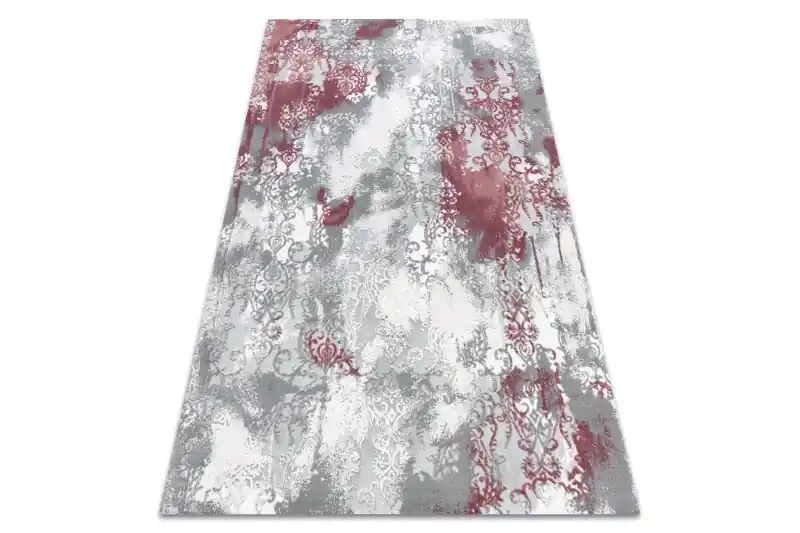 Koberec AKRYL VALS 0W9995 H03 75 Ornament světle šedý / růžový Vrácení Zdarma
