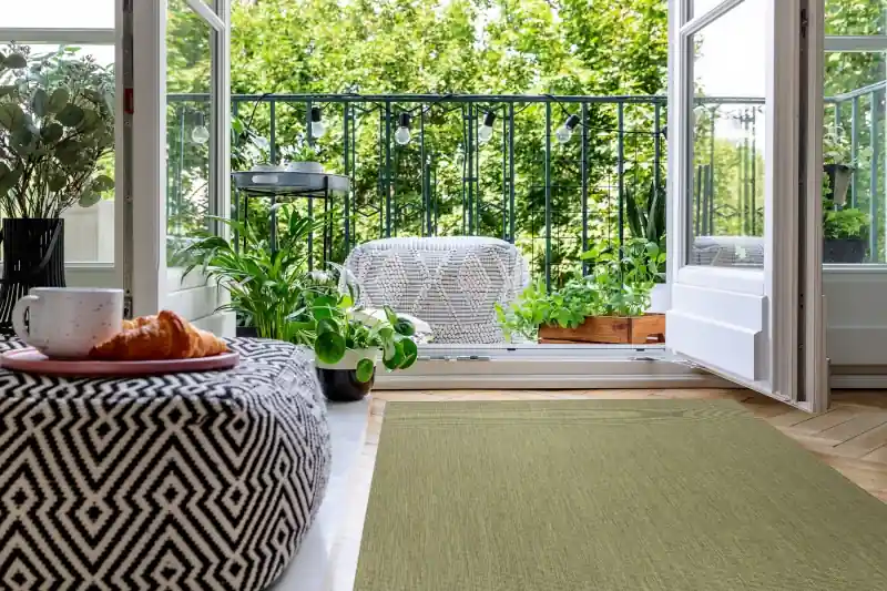 Koberec šňůrkový SIZAL FLAT 48637041 zelený Ověřený