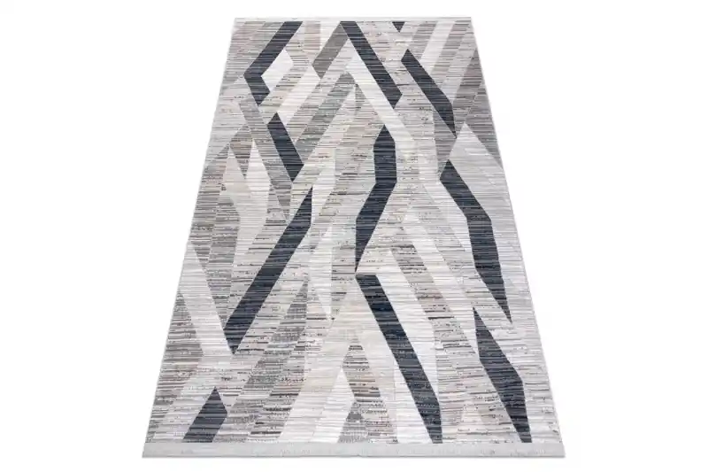 Koberec REBEC 51166B Geometric - granát/krém Originální