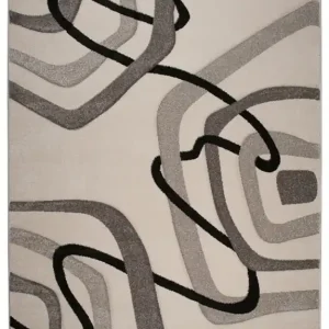 Ověřený Koberec Sumatra 3465B Modern Abstract bílý, krém, béžový